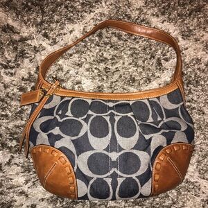 Denim Coach Bag